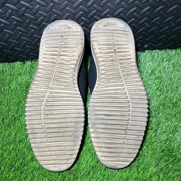 Cole Haan Grand Stitchlite Black wing Tip Oxford Lightweight Shoes Mens Size 9.5 - Picture 6 of 7